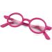 Moley London Pink Reading Glasses 1.5x - Stylish Round Readers with Spring Hinges - Buy Online on GoSupps.com