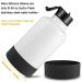 Protective Silicone Sleeve for Hydro Sports, Simple Modern, Takeya, MIRA, Iron Flask Water Bottles - BPA Free Anti-Slip Cover (Night Black, 32/40 oz) - Buy Online on GoSupps.com