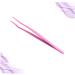 Didiseaon Lash Tweezers Fake Eyelashes Tweezers Eyelashes Dedicated Clips Tweezers for Makeup Special Clip Stainless Steel Pink 14.5*2.8*1.2cm Pink - Buy Online on GoSupps.com