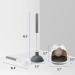 2-in-1 Toilet Plunger and Brush Set with Holder - Bathroom Cleaning Combo Caddy Stand - 1 Pc - Buy Online on GoSupps.com