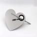 Heart-Shaped Makeup Palette - Stainless Steel Nail-Art Cosmetic Mixing Tool with Spatula for Artists - Buy Online on GoSupps.com