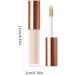 twcrvil Facial Concealer Long Lasting with Brush Makeup Contouring Foundation Eyes Dark Circle Full Coverage Cosmetic Beginner Glossy Skin Color - Buy Online on GoSupps.com