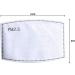 Primicity Reusable Black Face Mask with 5 Filters - Adjustable/Washable - Cotton Fabric - UK Seller - Buy Online on GoSupps.com