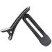 Buy Black Wide Tooth Banana Clips - 1 Pair of Stylish Hair Clips for Effortless Styling | International Shipping Available - Buy Online on GoSupps.com