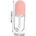8 pi ces Tubes Vides Flacons Transparent pour Gloss chantillons Cosm tiques Pratiques pour Voyage Rose - Buy Online on GoSupps.com