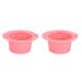 Buy Pink Wax Warmer Bowl & Pot Set - 2 Pack Silicone for Home Use | International Shipping Available - Buy Online on GoSupps.com