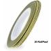 30 Rolls Laser Gold Silver Glitter Nail Art Striping Tape Lines Width 1mm-Striping Tape for Nail Art-Nail Striping Tape Foil-Nail Striping Tape Thick-Nail Striping Tape with Dispenser-Self-Adhesive DIY Nail Art Tape Golder - Buy Online on GoSupps.com