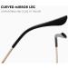 Buy Blue Light Blocking Cat-Eye Reading Glasses | Fatigue Relief Oversized Eyewear +0.00 Red-Golden | International Shipping Available - Buy Online on GoSupps.com