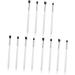 Baluue 12 Pcs Eye Make-up Brush Kit Eye Kits Pencil Brush Blush Brush Beauty Makeup Tool Makeup White - Buy Online on GoSupps.com
