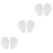 FOMIYES 12 Pairs Forefoot Gel Pad Foot Protector Reflexology Foot Mat High Heel Insoles Gel Insole for High Heel Forefoot Padding Metatarsal Pads Cushion Arch Sole of Foot Protective Pad