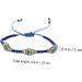Amosfun 2 Pcs Colorful Bead Bracelet Womens Bracelet Embroidered Wrist Chain Woven Strand Bracelet Wristbands Colorful Beaded Bracelets Arm Ornament Beads Accessories Miss Decorate 25x1cm As Shown - Buy Online on GoSupps.com
