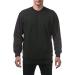 Pro Club Men's Heavyweight 13oz Crew Neck Fleece Pullover Sweatshirt Black Medium