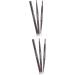 POPETPOP 2pcs 2 1 Waterproof Eyebrow Pen Eyebrow Spoolie Brush Eyebrow Pencil Waterproof Eyebrow Brush Refill 1 count (Pack of 1) As Shownx2pcs - Buy Online on GoSupps.com