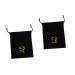 Mobestech 2pcs Hair Dryer Storage Bag Jewelry Organizer Bag Travel Portable Hair Dryer Bag Straight Hair Tool Blackx2pcs 30X26X1CMx2pcs
