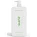 Native Body Wash for Women  Men | Sulfate Free  Paraben Free  Dye Free  with Naturally Derived Clean Ingredients  36 oz bottle with pump - Pack of 1 (Cucumber & Mint)