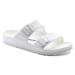 Birkenstock Arizona-Birkibuc (Unisex) Sandal 8-8.5 Narrow Women/6-6.5 Narrow Men White