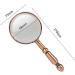 Magnifying Glasses Educational Hobby Magnifiers Metal Handheld Comfort Elderly Reading Magnifying Glass Hd Optical Glass Vintage Bronze Student Interest Fans Field Observation Plants Comfortable - Buy Online on GoSupps.com