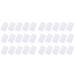Zerodeko 100 Pcs Soap Bag Foam Net Soap Bubble Net Bar Soap Saver Pouch Soap Exfoliating Mesh Pouch Shower Foaming Mesh Body Bar Soap Bubble Mesh Bags or Dry Bag A001 White Cleansing