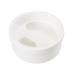 Nail Soaking Bowl - Finger Soaking Bowl Art Hand Wash Spa Tool Manicure Hand Bowl Nail Soaking Container Manicure Tool for Art Polishing Remover White