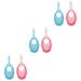 FRCOLOR 6 Pcs Baby Toothbrush Massaging Tools Manual Soft Bristles Teether Portable Sensitive Gums Toothbrush Travel Kids Toothbrush Toothbrushes Plastic Child Accessories Girl
