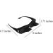 Horizontal Reading Glasses for Bedridden Readers - Prism Glasses for Comfortable Reading & TV Watching in Bed | Prevent Neck Fatigue Spectacles - Buy Online on GoSupps.com
