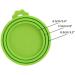 igadgitz home U7245 Food Grade Reusable Silicone 3 in 1 Sizes Pet Food Can Lids Covers Dog Can Lids Cat Tin Lids - Pack of 2 - Blue and Green - Buy Online on GoSupps.com