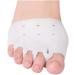 Professional Elastic Foot Cushions - Breathable Forefoot Gel Pads for Pain Relief | Reusable Metatarsal Pads - 1 Pair - Buy Online on GoSupps.com