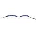 Qukaim LED False Eyelashes Light for Party Bars Nightclubs Halloween Luminous Glowing Makeup Strip Lashes Lamp Lightweight Stylish Reliable Yellow and Blue Options