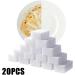 20pc Sponge Eraser Rag Wipe Household Cleaning Accessories Superfiber Melamine Cutlery Wholesale Sponge Cleaning White 20PCS - Buy Online on GoSupps.com