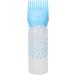 LIYJTK Shampoo Applicator Bottle Refillable Blue Hair Washing Squeeze Bottle Root Comb Applicator Bottle for Hair Salon - Buy Online on GoSupps.com