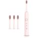 Corsehild Electric Toothbrush Magnetic Levitation Induction Charging Electric Toothbrush Dupont Soft Bristles (Color : Pink)