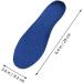 Buy Women's Sports Insoles - TPU Foam Sandals Blue Sole Pads 24x9.2 cm for Ultimate Comfort - Buy Online on GoSupps.com