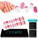 NOOVES NOOVES Nails Love Vibes Gel Nail Polish Semi-Hardened 100 Sheets