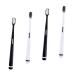 Tovinanna 4 pieces wangan hair toothbrush super soft toothbrush toothbrushes with soft bristles tooth hygiene oral hygiene cleaning brush adult toothbrush mouth cleaning after birth