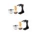 Angoily 2 sets of razor -soap SCHRAUZER SEE Black Suit for men men's bar grinders Beard brush Saziled Suits for Men Hairset Razor Foam brush man acrylic fader oil head