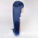Wig for Love Live! Sunshine!! Tsushima Yoshiko - 70Cm Long Straight Blue Cosplay Wig for Anime Costume Party - Universal Female Fake Hair - Buy Online on GoSupps.com
