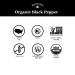 Watkins Gourmet Organic Whole Black Peppercorns 2.6 oz. Bottle - Non-GMO, Kosher (1-Pack) - Buy Online on GoSupps.com