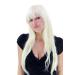 WIG ME UP - YZF-4028-613 Sexy Wig Platinum Blonde Femdom long straight