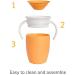 Munchkin Miracle 360 6+ Month 7oz Baby Sippy Cups (2-Pack) Free Flow Beaker for Toddlers Trainer Cup BPA-Free Spill-Free  - Buy Online on GoSupps.com