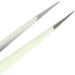 DIY Eyelash Applicator Tool Set | Stainless Steel Tweezers & Scissors for Eyelash Extensions | Green Lash Cluster Tweezers & Eyebrow Curler - Buy Online on GoSupps.com