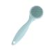 Milist 1 Set Silicone Face Cleaning Brush Manual Face Rubber Peeling Bush Face Pore Cleaning Pad For Face Massage remove blackhead lips scrub brush tools