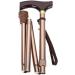 Foldable Walking Cane for Men Women Wooden Handle Foldable Elderly Safety Walking Stick Guide Blind Cane Crutch Bronze Folding Cane Innovate - Buy Online on GoSupps.com