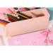 Four-Grid Desk Organizer Case Large Capacity Pencil Makeup Storage Stationery Box School and Office (Color : A Size : 20CM) (A 20CM) - Buy Online on GoSupps.com
