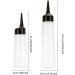 Paowsietiviity 10 set Applicator Bottle Squeezable Salon Travel Barber Hair Dispenser Dining Bar Hotel Salad Dressing Seasoning Organizer S 10 Set (S) - Buy Online on GoSupps.com