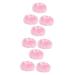 FRCOLOR Body Powder Puff bows Long Hair bow tie Glitter Dry Cosmetic Puff Pad