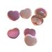 KCHYCV Cremefarben Candy contact lens container portable mirror container storage container for on the go mini contact lens container in pocket format (color: purple)
