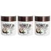 Lot of 3 Coconut Oil Moisturizing Cream 6 Oz/ea with Vitamin E for Dry Skin by Spa Naturals - Buy Online on GoSupps.com
