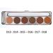 Kryolan Dermacolor Camouflage Cream Palette - 6 Shades for Flawless Coverage - International Shipping Available - Buy Online on GoSupps.com