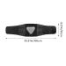 Hoadoek Lumbar Back Brace Lumbar Support Belt Breathable Lumbar Brace for Lower Back Pain Adjustable Lumbar Support Belt Breathable Exercise Waist Brace Support Belt - Buy Online on GoSupps.com