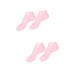 minkissy 2 Pairs Sock Skin Soles Gel Booties Moisturing Foot Moisturizing Foot Moisturizer Spa Stocking Skin Protect Soles Foot Lotion Spa Soften Women's Heel Silicone Gel Pink Sebs